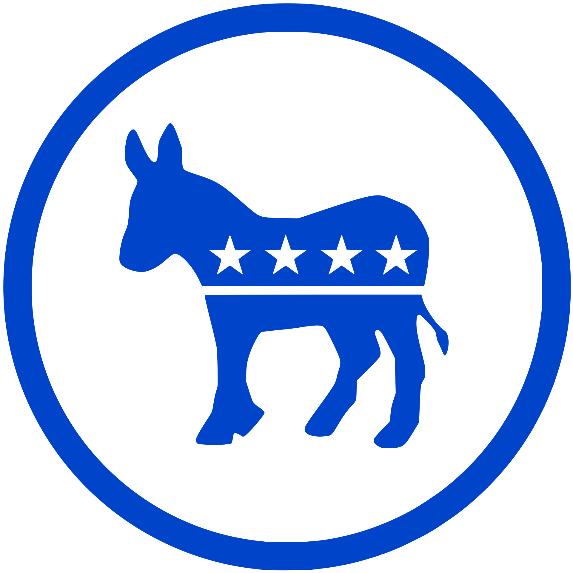 Democratic Presidential Nominee 2028 logo
